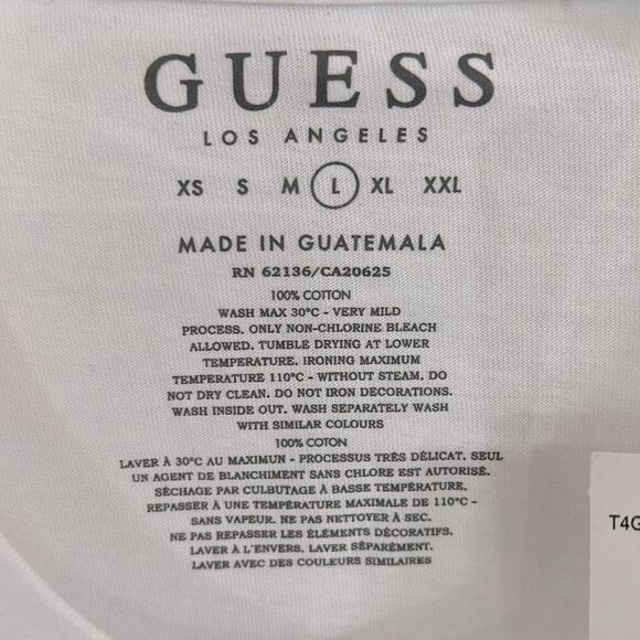 Guess Men’s Tee Shirt - L - NWT - Picture 4 of 4